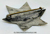 Great Old 1880s – 1890s Minden Iowa Marshal 6-Point Star Badge in Nickel Plated Nickel with Hand Stamped Lettering