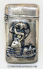 Rare Early Vesta Sterling Match Safe with Mermaid Circa 1890’s