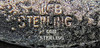 Great Early to Mid-1950’s Flying Tiger Line Flight Crew Hat Badge in Enameled Sterling Silver by Belfour