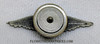 Beautiful 1930’s Quiet Birdmen pioneering Aviators Association Member Lapel Wing in Enameled Sterling Silver