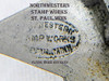 Extremely Rare & Historic Goldfield Nevada Constable 5-point Round Tip Star Badge by Northwestern Stamp Works. Circa 1900’s