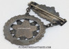 Wonderful 1900’s Belton Texas City Marshal Silver Suspension Badge of City Marshal W.F. Hale