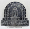 Scarce 1930’s – 1940’s Federal Prison Service United States Department of Justice Guard Hat Badge by Metal Arts