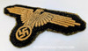 Beautiful Early WWII (Tropical?) SS Enlisted Sleeve Eagle Cut Off Uniform