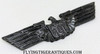 Extremely Rare WWII POW Camp “KRIEGIE (kriegsgefangener: prisoner of war) Wing Badge from Stalag Luft I Cast from Lead wrappers Only one we’ve had to offer