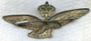 Very Rare WWI Italian Pilot Badge in Metal as Worn by USN & USAS Pilots in Italy