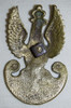 Great Ca 1942 Polish Army EM Hat Badge Sandcast in Brass in Iraq