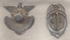 WWII Oklahoma City Air Depot (OCAD) Traffic Patrolman Cap and Breast Badge Set