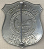 Circa 1930s Pawtucket, Rhode Island Police Badge