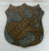 Odd Possibly WWI or Earlier Detective Badge form Saugus County "ADP"