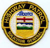 1980s Alberta, Canada Highway Patrol Patch