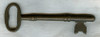 Large Old Brass "Jail" Key