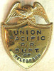1920s Union-Pacific Railroad Superintendent of Telegraph Badge