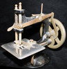 Vintage, Early 20th C. Child's Singer Sewing Machine Cast Iron with Scarce Original 'C' Clamp
