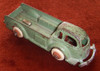 Rare 1930s Hubley Cast Iron Utility Truck Toy in Original Paint with Original Wheels