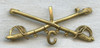 Circa 1900 US Army 1st Cavalry Troop "C" Collar Badge
