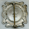 Nice Old 1930's-40's Sterling Silver Badge from the Niskayuna NY Fire Dept