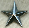 Rare 1950's USMC General Star in Rhodium Plated Sterling by Meyer
