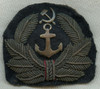 Scarce 1950's USSR Merchant Marine Officer Hat Badge. Private Purchase