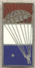Rare World War II "Saved for America" Sterling Bailout Pin from J.G. Menihan Chute Co. Type I