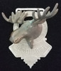 Fabulous Circa 1900 Loyal Order of Moose 3-D SECRETARY Sash Badge