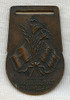 Rare & Beautiful 1919 Bronze USS California Launching Badge from Mare Island Navy Yard