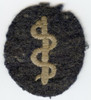WWII Luftwaffe Medical Personnel Specialty Patch. Salty, Removed from Uniform
