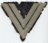 WWII Luftwaffe Obergefreiter Sleeve Rank in Salty Condition