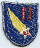 Rare Late 1940's - Early 1950's 11th Air Force Japanese-Made Shoulder Patch