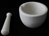 Nice Size, Vintage 1940's Standard Porcelain, Trenton, NJ Mortar & Pestle Size #2