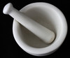 Nice Size, Vintage 1940's Standard Porcelain, Trenton, NJ Mortar & Pestle Size #2