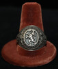 Wonderful Ca 1943 USN VP-12 Black Cat Command Guadalcanal AviatorÕs Ring in Sterling
