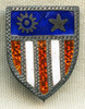 The Most Beautiful WWII CBI Theater Patch Type DI I Have Ever Seen, Theater-Made in China