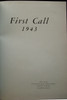 "First Call 1943" Book on USAAF 311th College Training Detachment At College of Iowa