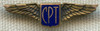 Beautiful, Scarce WWII CPT (Civilian Pilot Training) Instructor Lapel Wing