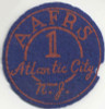 WWII USAAF Recruiting Service Unit 1 Atlantic City, New Jersey Patch