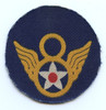 WWII English-Made Printed Early Style US "Clipped Wings" 8th AF Patch