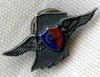 Beautiful Sterling 1920's-30's US Army Air Corps 38th Div. Indiana Nat. Guard Aviation Lapel Pin