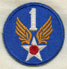 WWII USAAF 1st Air Force Patch Unworn Condition