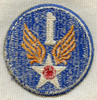 WWII USAAF 1st Air Force Patch Unworn Condition