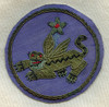 Great 1943 - 44 Indian Made Bullion 14th Air Force Patch. Wild Variant