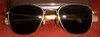 Vintage 1970s USAF PG-58 Pilots Sunglasses with Case by American Optical Private Purchase