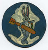 Great Early WWII Hand-Painted Leather USAAF 324th Bomb Squadron 91st Bomb Group 8th AF Jacket Patch