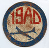Extremely Rare Ca. 1951-52 USAF 19th Air Division Painted Leather Jacket Patch with B-36 Peacemaker