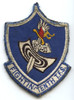 Late 1960s USAF 10th Tactical Fighter Squadron TFS (aka Fighting Tenth) Jacket Patch Velcro Back