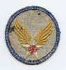 WWII USAAF Headquarters Shoulder Patch in 2-Color Twill