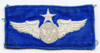 1960s Embroidered USAF Senior Air Crew Wing for Wear on Flight Suit
