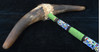 1890s American Plains Indians Ceremonial Beaded Coup Stick