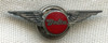 Circa 1956 Delta Air Lines 1 Year of Service Lapel Wing in Sterling by Balfour