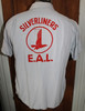 Wonderful Vintage Early 1950's Eastern Air Lines Bowling Shirt for Team 'Silverliners'